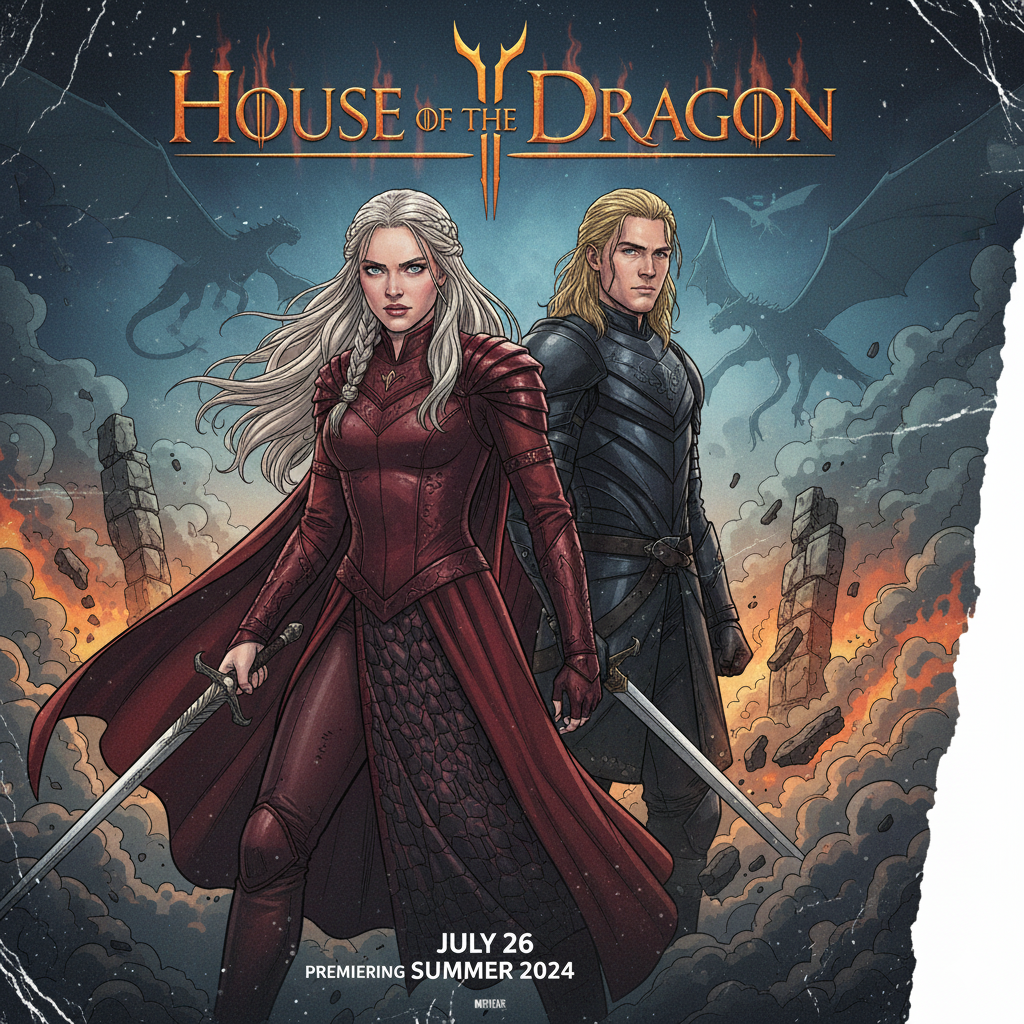 Série House of the Dragon, preuve du meilleur iptv